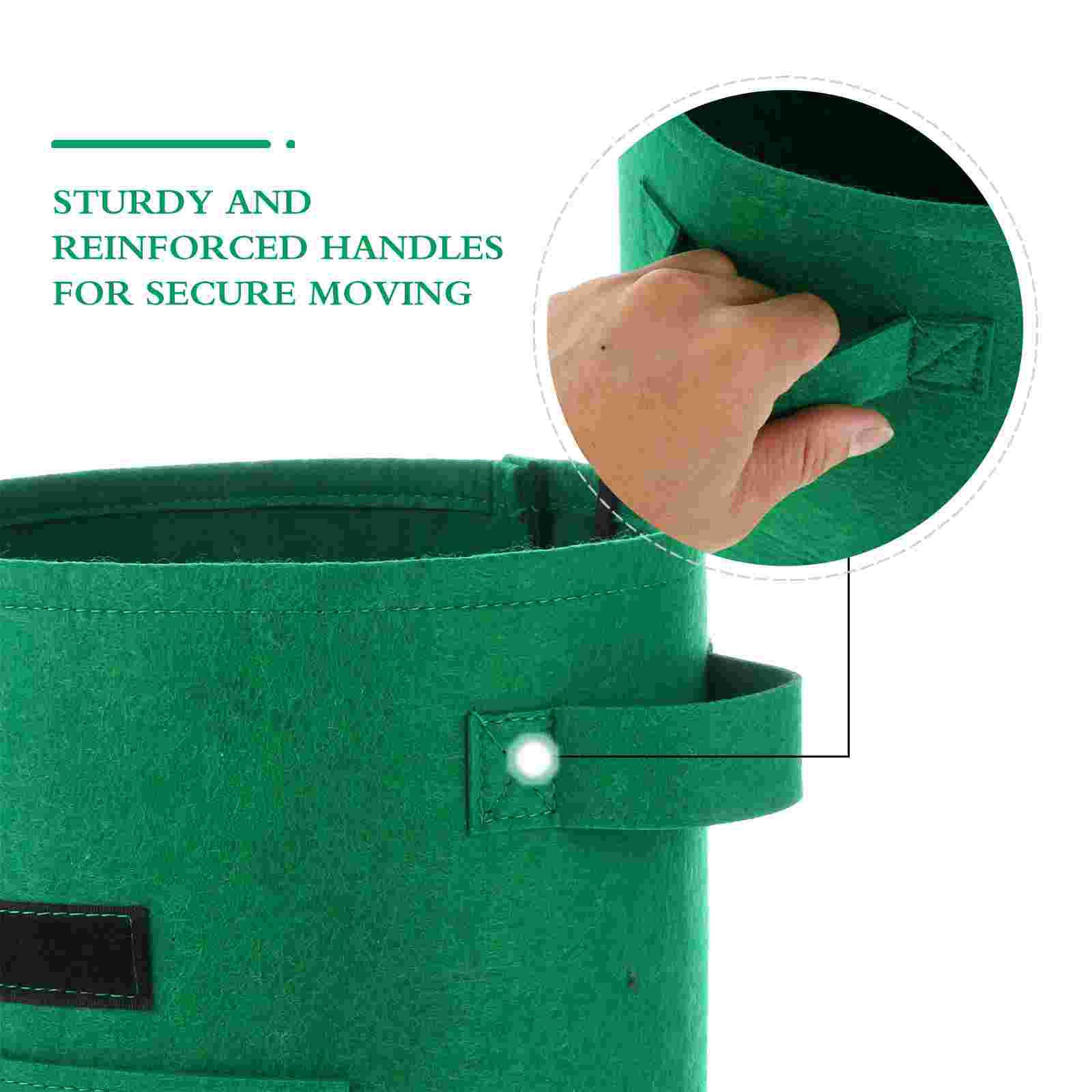 2 Pcs Potato Grow Bags Practical Plant Growing Bags Potato Planting Bags