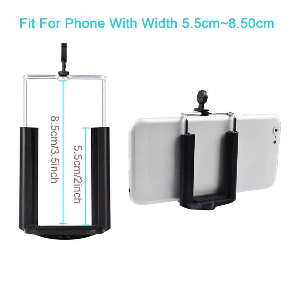 Desktop Statief Camera Statief Metalen Mini Twee Sectie Live Fotografie Zelf Fotograferen Aluminiumlegering Kleine Driehoek Beugel: CLIP 1PCS