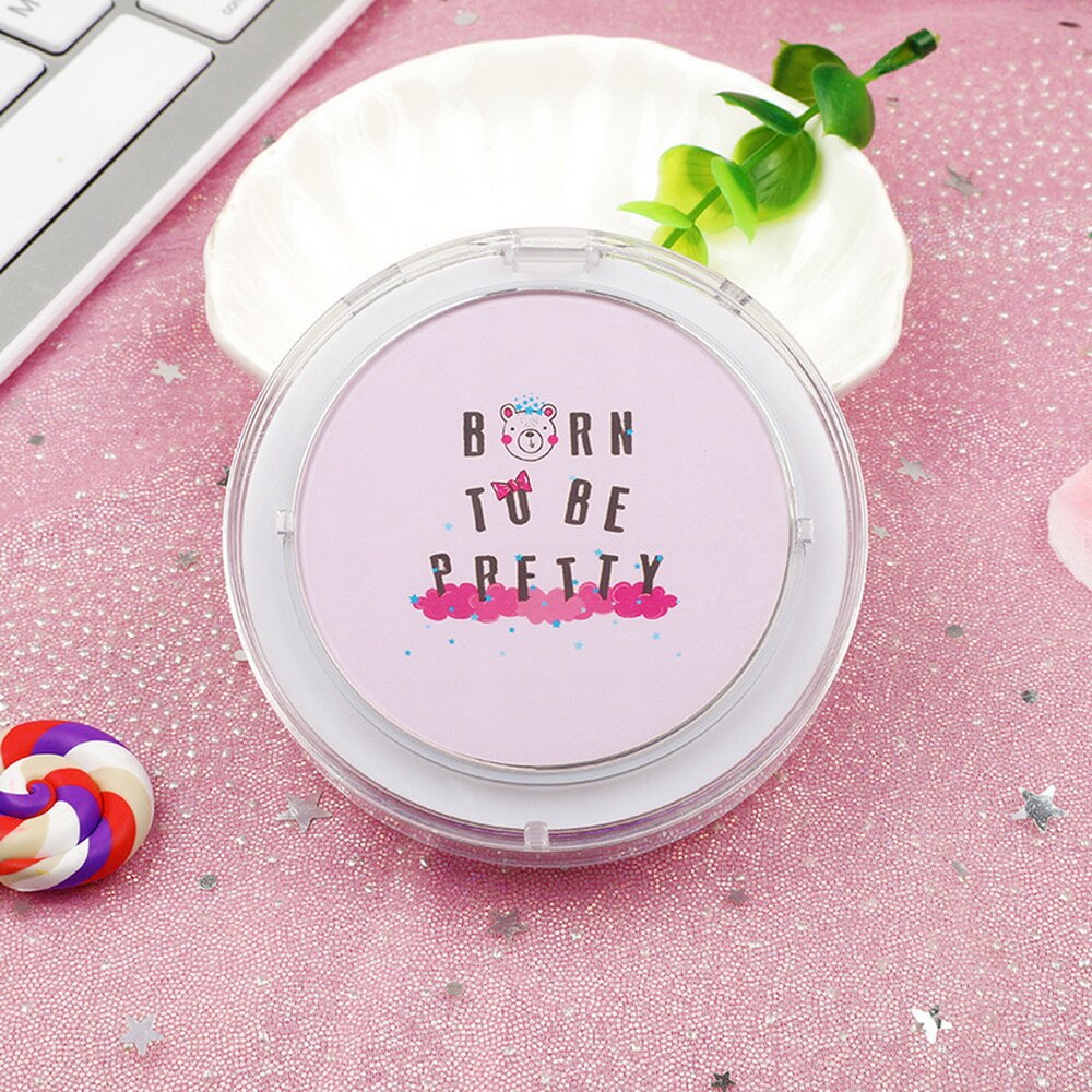 Cosmetic Mini Portable Pocket LED Makeup Mirror with Light Rechargeable Make-up Folding Beauty Mirror Make Up Mirror USB Charing
