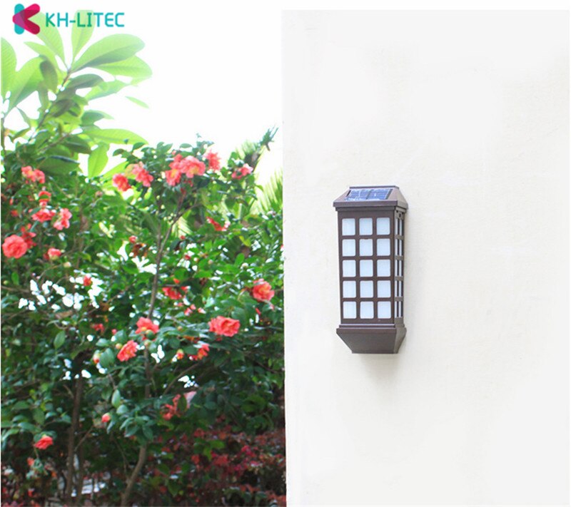 Led Solar Light Outdoor Solar Lamp Tuin Wandlamp Villa Lamp Waterdicht Hek Trappen Lamp Voor Tuin Decoratie