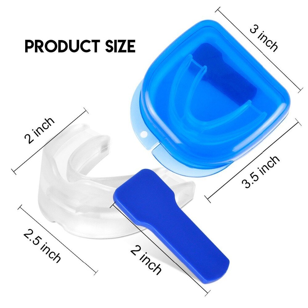 3 In 1 Night Guard Anti Snurken Stop Slijpen Tanden Gum Shield Snore Stopper Anti Snurken Slaap Steun Apparaat Fornatural slaap