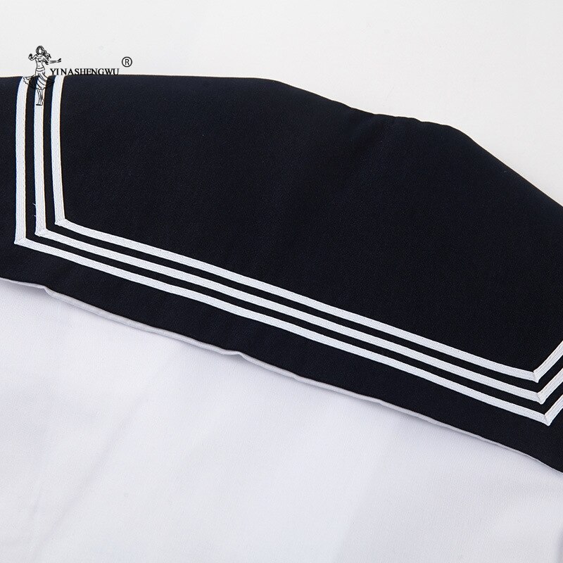 Uniformes escolares de manga corta para estudiantes, uniforme JK de Japón y Corea del Sur, traje de marinero para niños y niñas de escuela secundaria