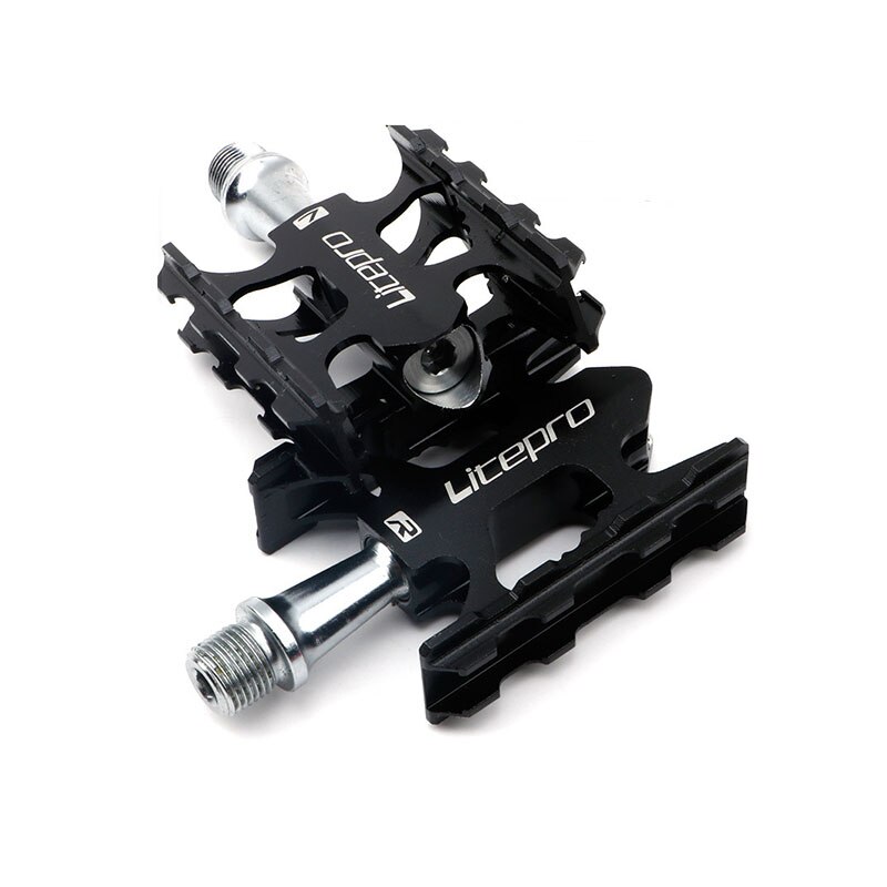 LITEPRO MTB Mountain Bike Pedal K3 Road Folding Bicycle Ultralight Aluminum Alloy DU Bearing Pedal Foot