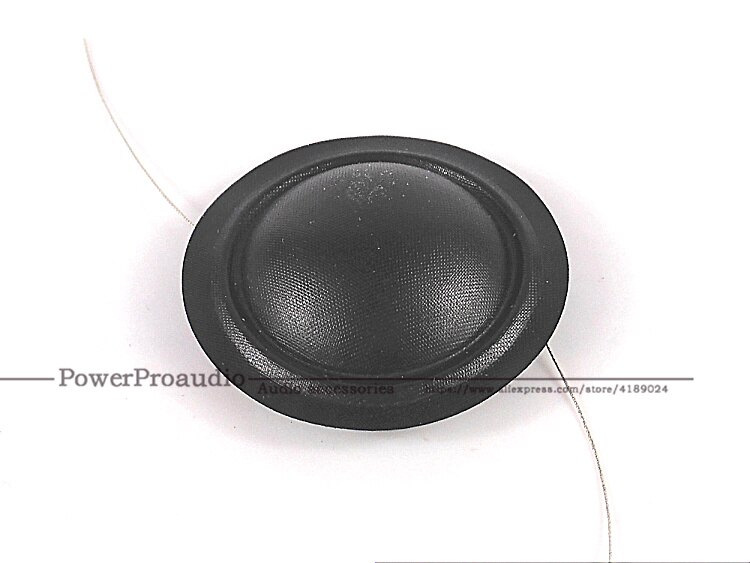 Tweeter de cúpula de 1 pulgada, bobina de voz, diafragma de seda negra, Universal, 25,5 núcleos, cables laterales, altavoz de agudos, reparación de 4ohm o 8Ohm, 2 uds.