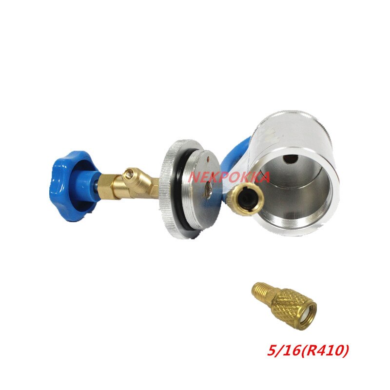 Oil / Dye Injector R12 R134a R410a Hand Turn Pump Oiler 1/4 oz - 2 oz ( 7.5ml - 100ml ),Home air conditioner oil injector: Orange