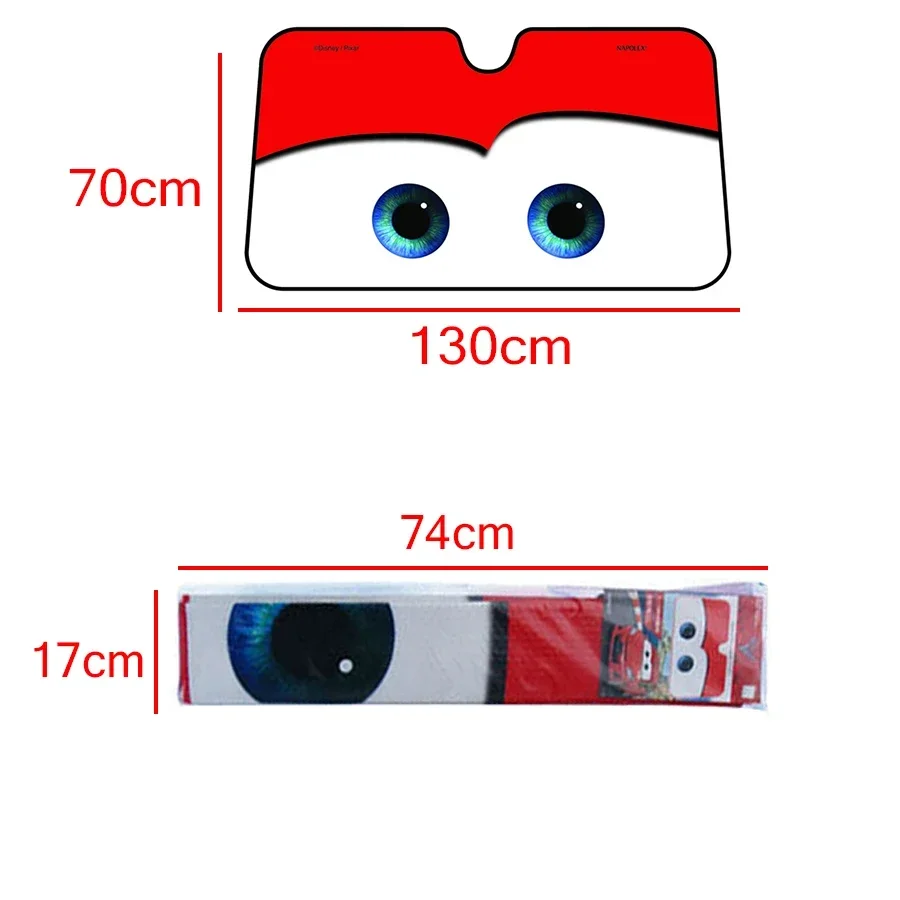 Auto Zonwering 4 Kleuren Ogen Verwarmde Voorruit Zonnescherm Autoruit Voorruit Cover Zonnescherm Auto Zonneklep Auto-covers