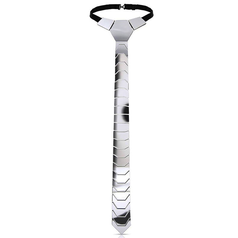 15 Styles Silver Hexagon Ties Stylish Men Skinny Neckties 6cm Luxury Men Box Formal Dress Wedding Accessory Unique: Silver Wedge Skinny