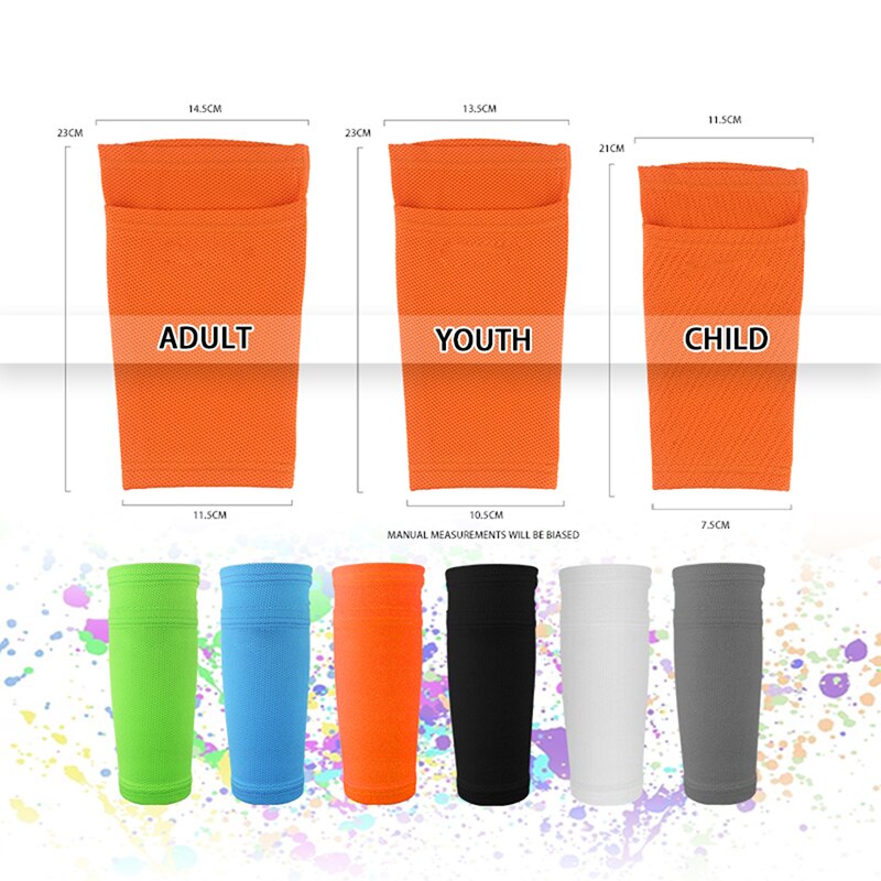 1 Pair Sport Football Soccer Lower Leg Warmers Protection Sleeve Cover Legwarmers Children Anti-sweat Breathable Legging