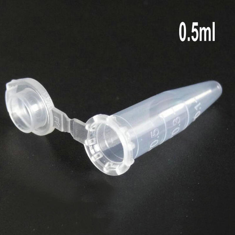 0.2/0.5/1.5/2/5/7/10ml contenitore per campioni provetta fiala provetta in plastica per centrifuga con tappo per esperimenti di tipo