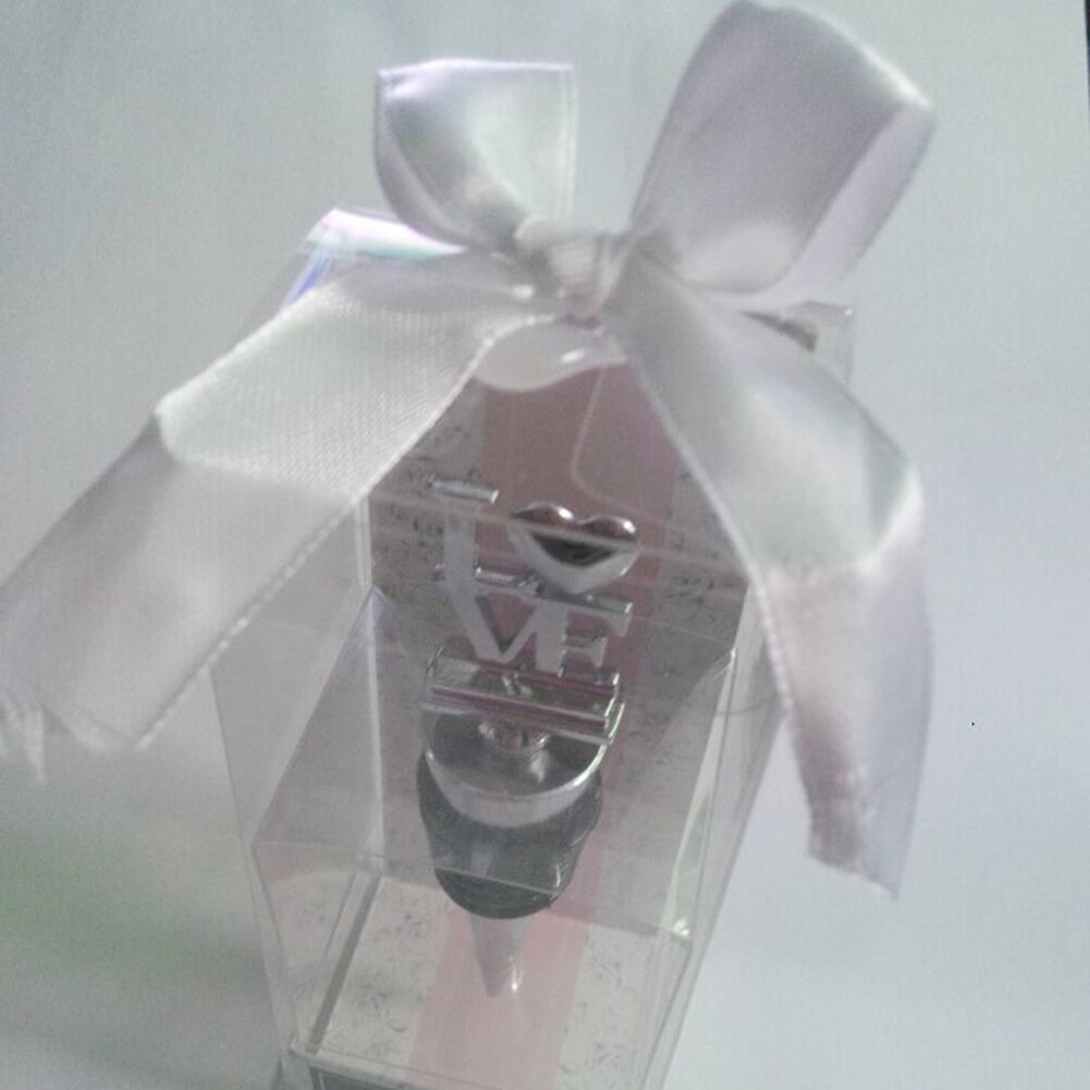 Réutilisable amour lettre en alliage de Zinc barre boisson vin bouchon de bouteille Festival barre outils pour de mariage maison