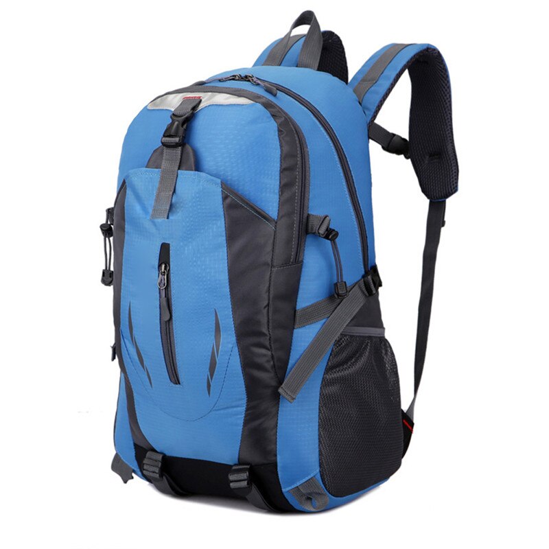 Waterproof Portable Outdoor Mountaineering Nylon Surface Bag Cover Travel Camping Hiking Climbing Sports Bags Supply: Blue