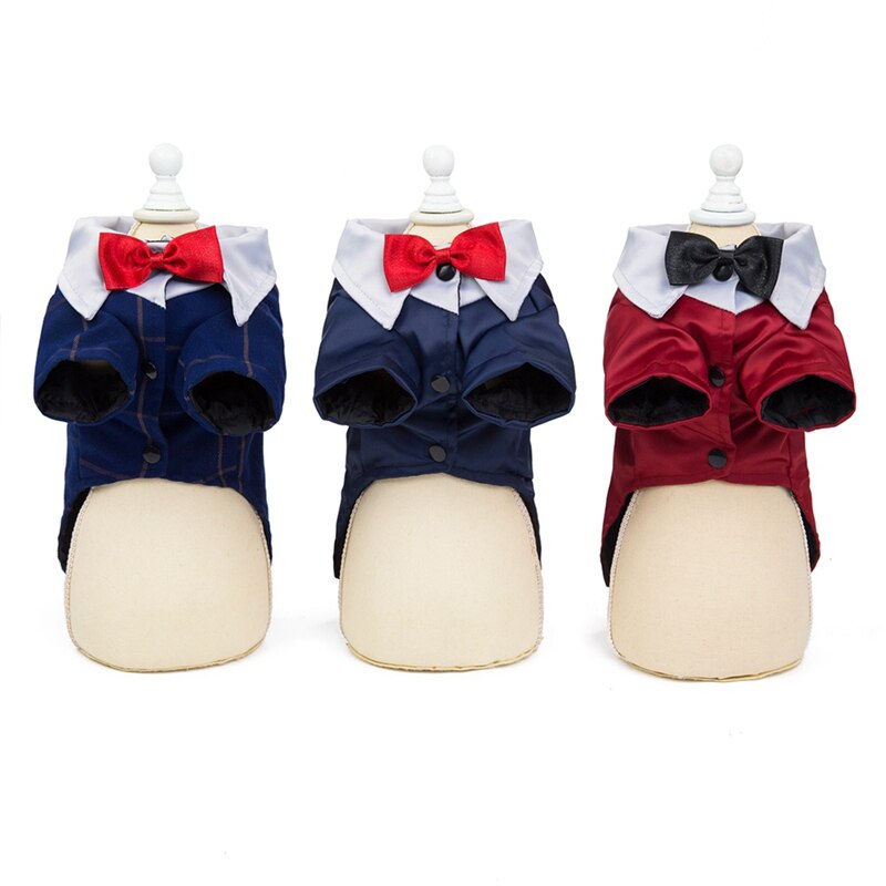 Traje de ropa para perros, ropa de esmoquin para perros, traje de boda para perros, disfraz para mascotas, S-XXL