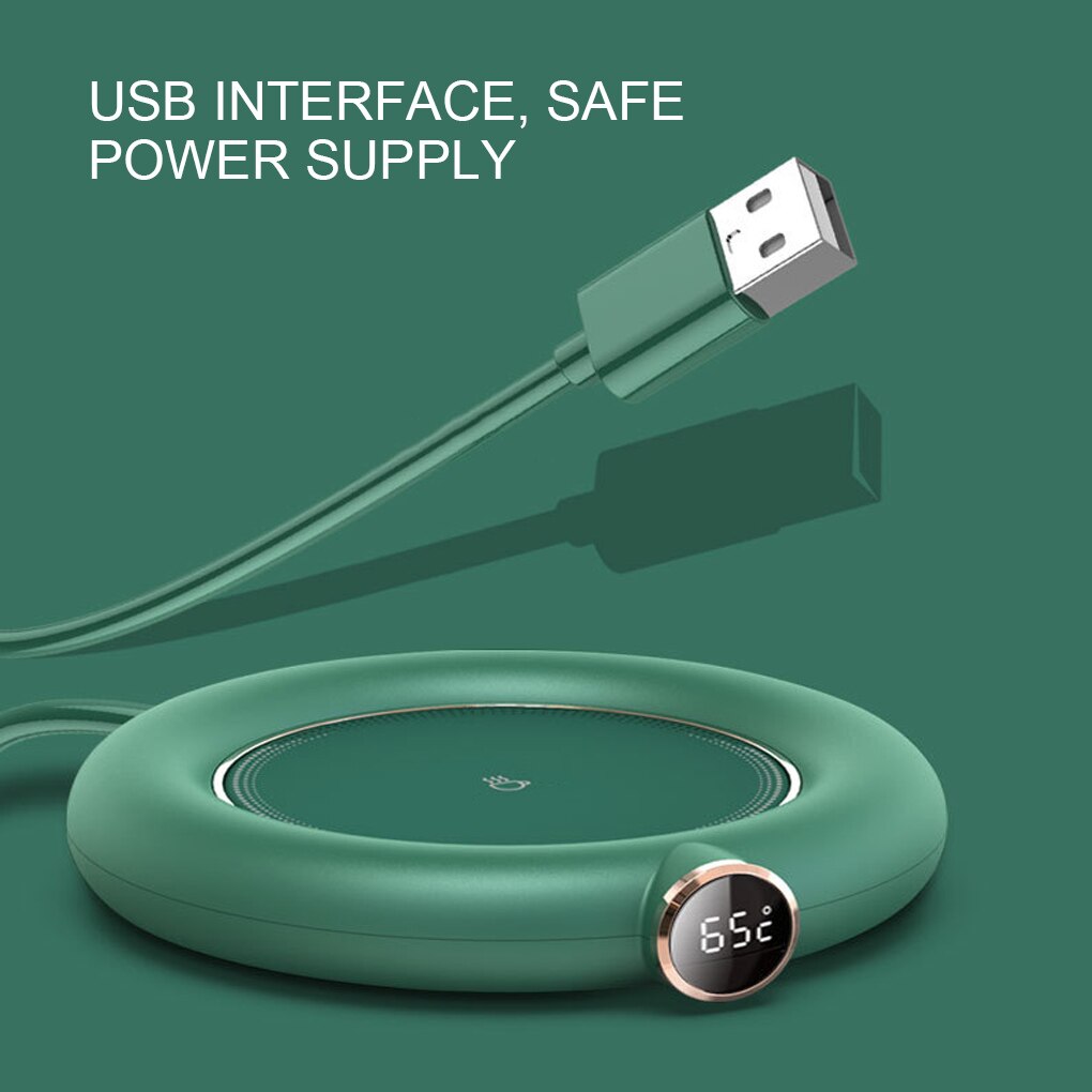 Chauffe-tasse électrique USB, pour café, thé, lait, eau, boissons, température, pour la maison, le bureau, de noël