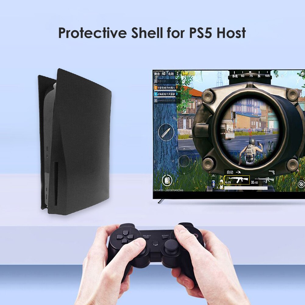 Voor PS5 Computer Faceplate Case Gaming Console Faceplate Cover Beschermhoes Voor PS5 Schijf Editie Skin Vervanging Shell Panel