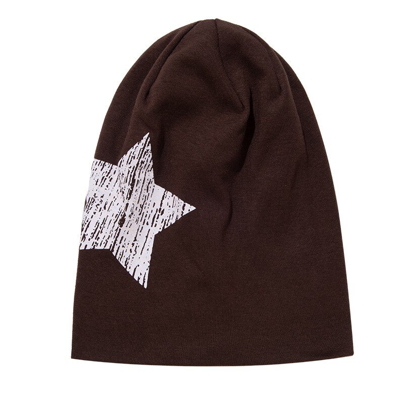 Baby bomull hatt street dance hip hop hatt barn stickad stor stjärna hatt höst vinter mjuk varma pojkar flickor mössa mössa