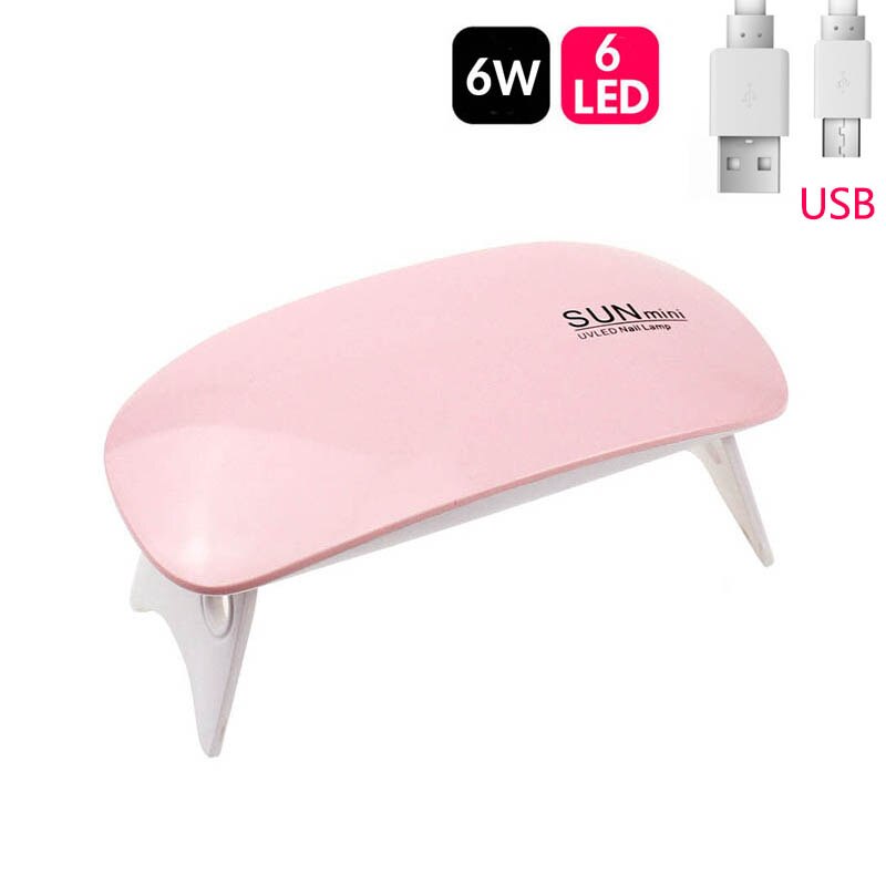 Sun  x5 plus uv led-lampa nageltork manikyr nagellampa uv-ljus för gelnaglar med rörelseavkännande lampa för manikyr: Rosa-sunmini