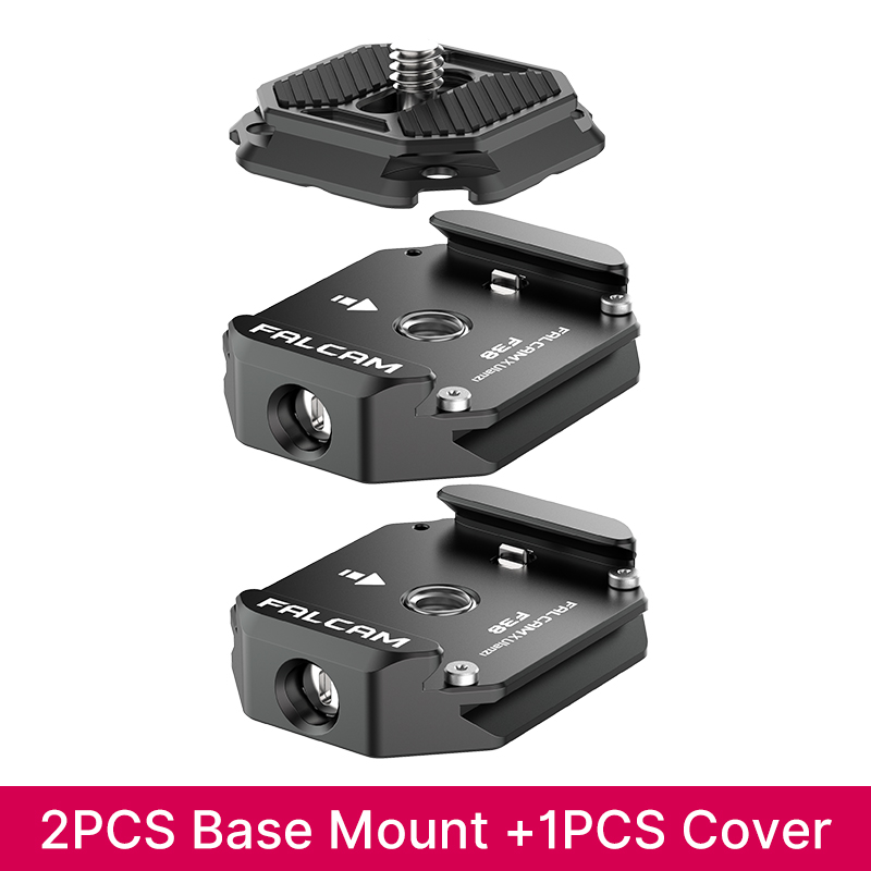 Ulanzi FALCAM F38 Universal DSLR Camera Gimbal Arca Swiss Quick Release Plate Clamp Quick Switch Kit Tripod Slider Mount Adapter: Kit