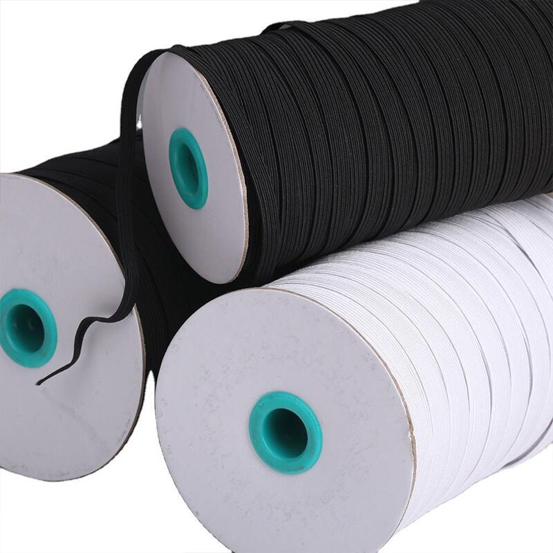 Bande élastique pour couture de vêtements, 3/4/5MM, 5m/10m, , tissu à coudre, accessoires pour vêtements, bricolage