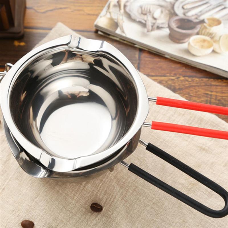 2 Stuks Chocolade Potten Rvs Potten Smelten Bowls Keuken Benodigdheden Chocolade Melting Pot Verwarming Pot Boter Smelten Pot