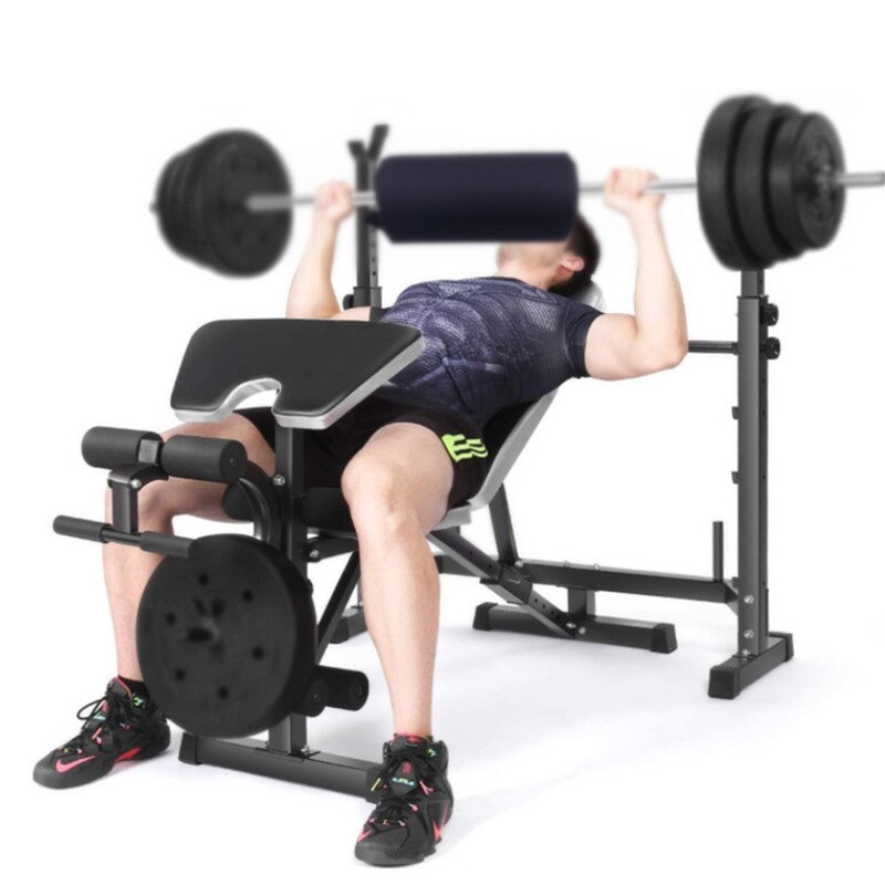 Bankdrücken Hocken Pad Brust Schulter Schutz Pad Unterstützung für Ausfallschritte Hüfte Stößt Gewichtheben Fitnessstudio Hantel Sicherheit Ausrügestochen