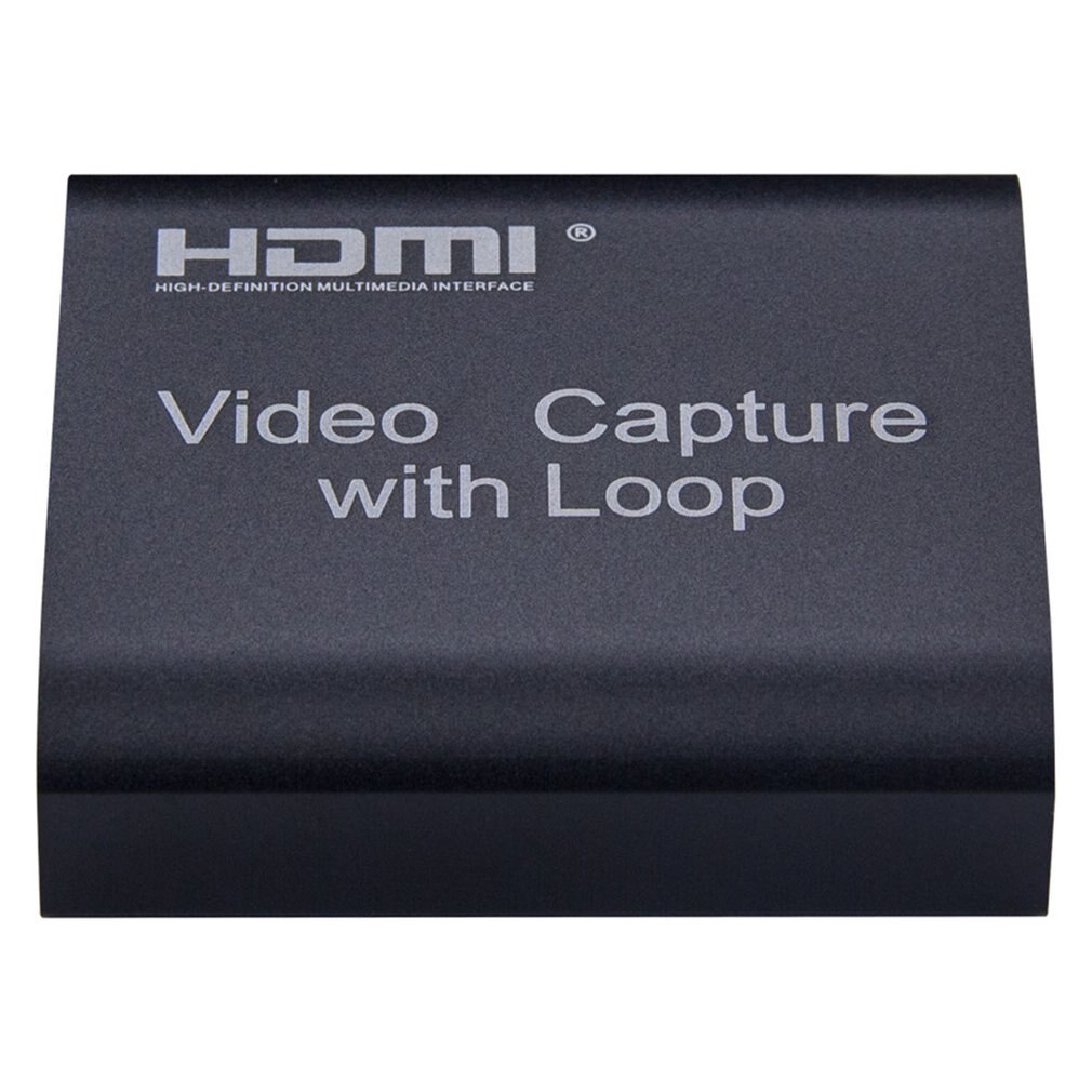 4k hdmi-fange kort med loop ud kompatibel med alle operativsystemer hd fange undervisning optagelse billeddannelse