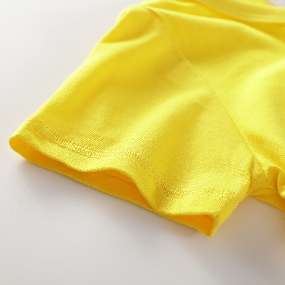 2019 Nuovo di Marca di proprietà 2-7 anni Capretti del bambino del fumetto dei ragazzi di stampa ascensore grande di cotone O-Collo del Cotone di Qualità t-camicia magliette e camicette della camicia