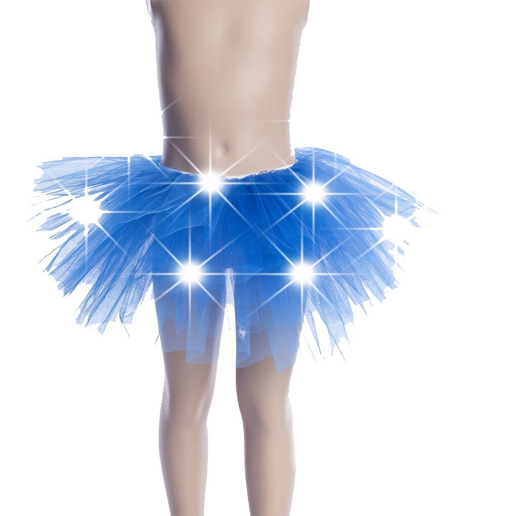 1PC Cartoon Leuke LED Licht Meisje Kids Kleding Ster Tutu Rok Prinses Christmas Party Tutu Tulle Stage Dance rok: 07