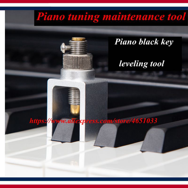 Piano tuning onderhoud tool, black key vlakheid, helling meting tool, black key vlakheid tester