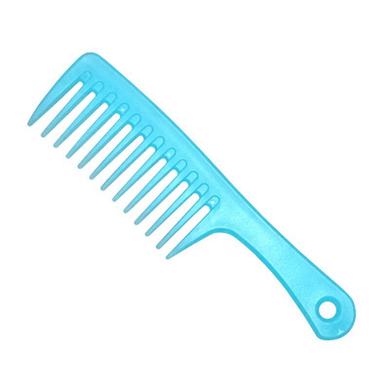1 Pc Anti-Statische Grote Grove Kam Kappers Kam Vrouwen Opknoping Gat Handvat Grip Krullend Haar Haarborstel Beauty kammen: 1 Pc A