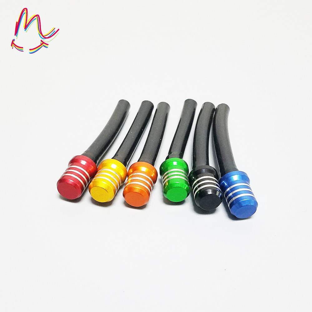 Ontluchtingsslang Buis Aluminium Motorfiets Gas Benzinetankdop Valve Vent Breather Slang Buis voor Motorfiets ATV Crossmotor