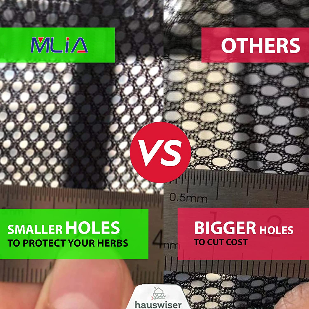 2/4/6/8 Layers Foldable Fabric Herb Drying Rack Hanging Harvest Basket Plant Dryer Net with Green Zipper Garden Pruning Shears