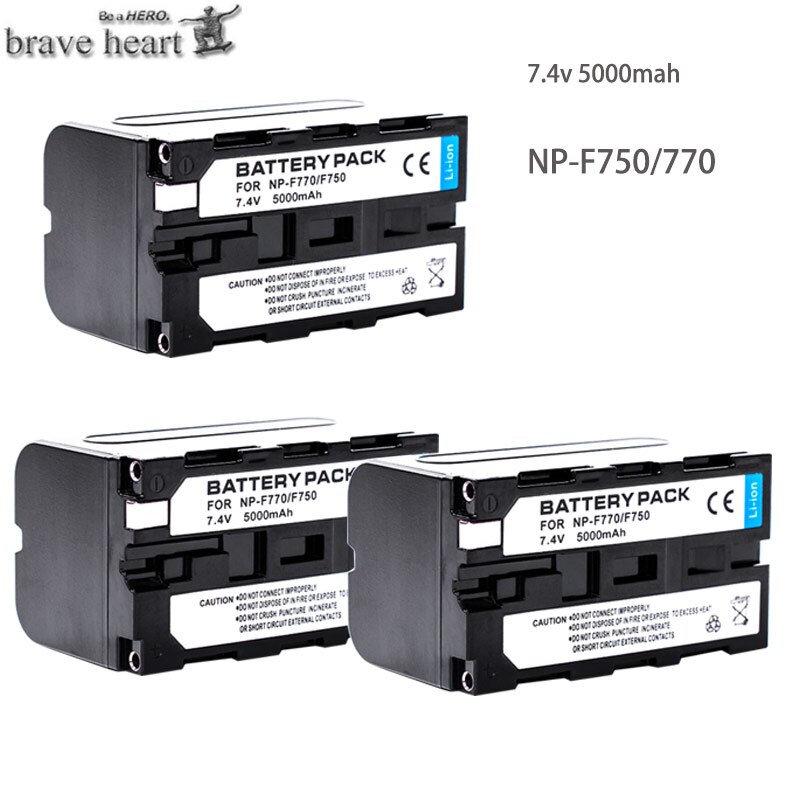 3x NP F770 F750 NP-F750 akumulator litowo-jonowy wymienna bateria + ładowarka USB z wyświetlaczem LCD robić Sony NP-F750 NP-F770 kamery światło doprowadziło robić kamery D &wzmacniacz; F: 3bateria