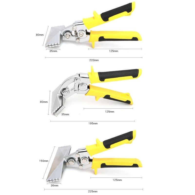 Ootdty Plaatwerk Buigen Tangen Krimptang Hand Seamer Brede Kaak Rechte Elleboog Multitool Ergonomisch Handvat
