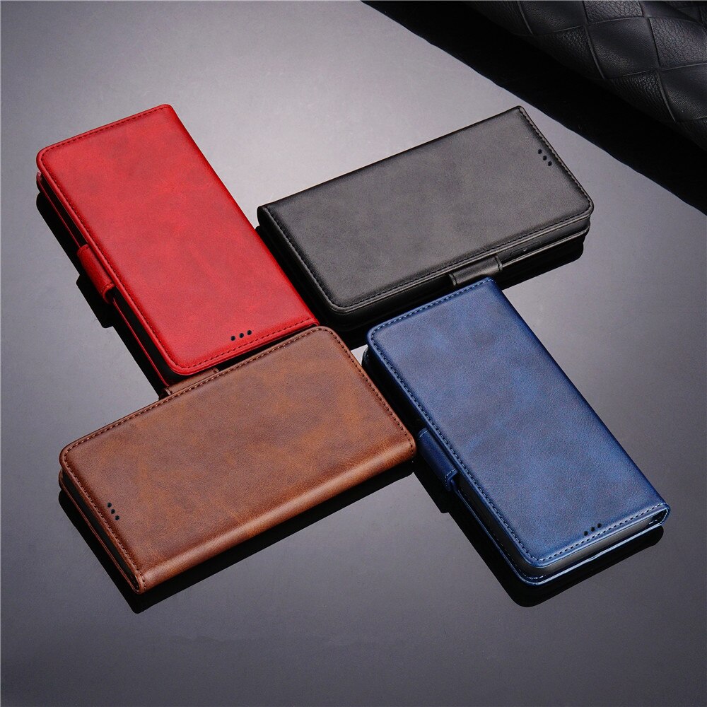 Funda de teléfono de negocios con soporte para Nokia 2,2, cubierta de cartera para coque Nokia 2,2 Nokia2.2, Funda de cuero y silicona de 5,71 pulgadas