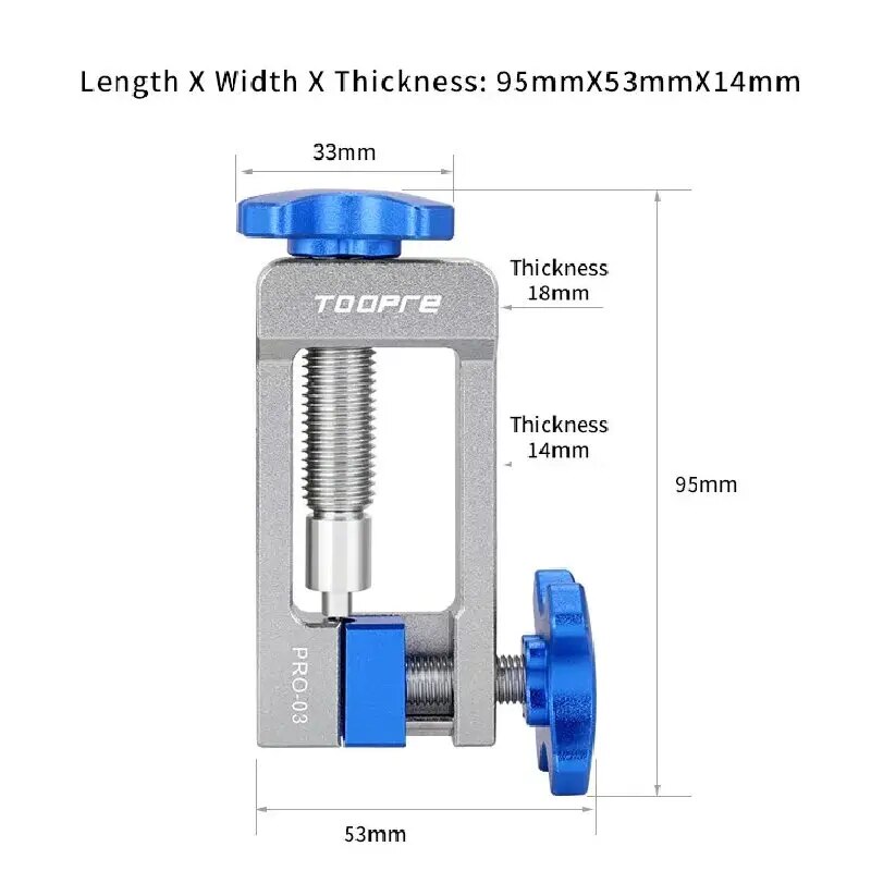 TOOPRE Bicycle Hydraulic Brake Cable Set Oil Needle Installation Tool Bike Disc Brake Hose Cable Pliers Fit in BH59 BH90