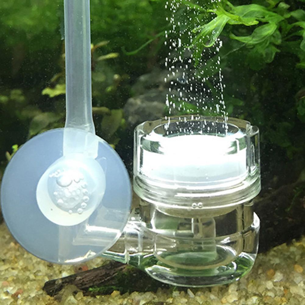 CO2 Diffuser Acryl Aquarium Aquarium Waterplant Ultra-stille Beluchting Zuurstofrijk Nano Bubble Steen