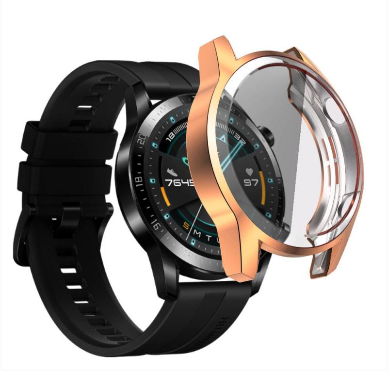 46Mm Beschermhoes Voor Huawei Horloge Gt 2 Zachte Full Screen Beschermhoes Voor Huawei Gt Horloge Protector Cover accessoires