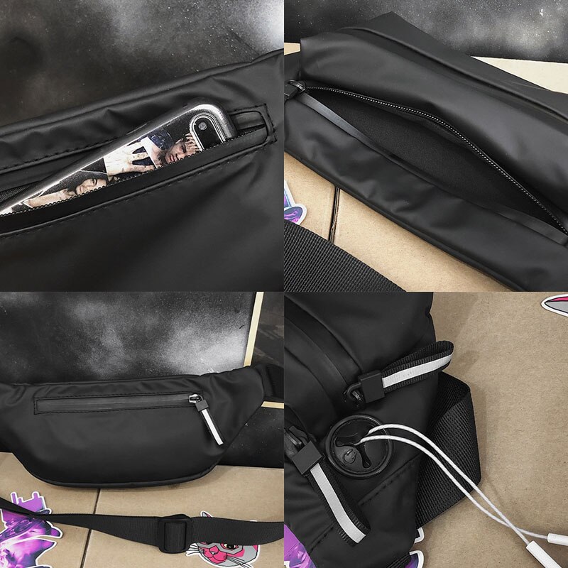 Neue männer Oxford Schulter Tasche Koreanische unisex Einfache Brust Reise Wilden draussen Tasche Taille Tasche Einkaufen Handy, Mobiltelefon telefon Tasche