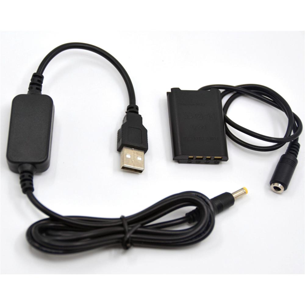 USB cable adapter + AC-LS5+DK-X1 DC Coupler NP-BX1 NPBX1 dummy battery for Sony DSC-RX1 DSC RX100 RX1R
