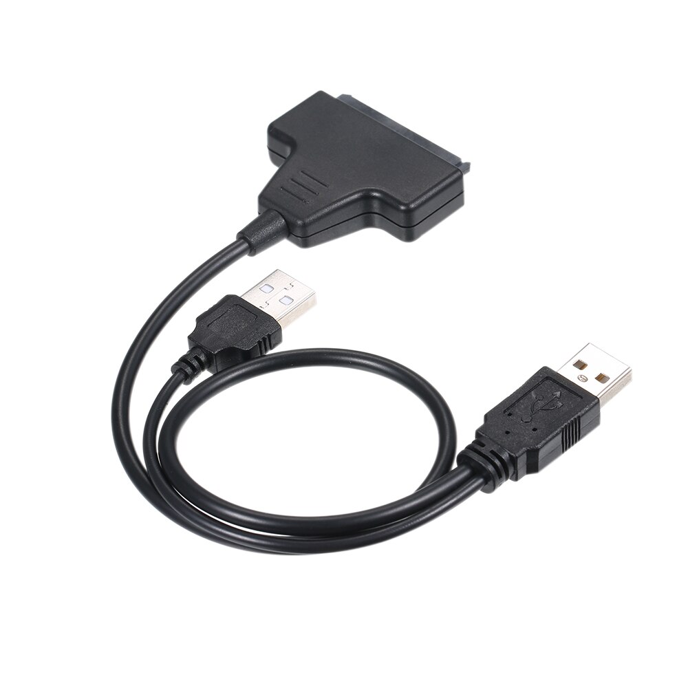 USB 2.0 to SATA Converter Adapter Cable For 2.5 SATA HDD Hard Drive Disk PC Desktop Laptop Computer Hard Driver Connection Cable