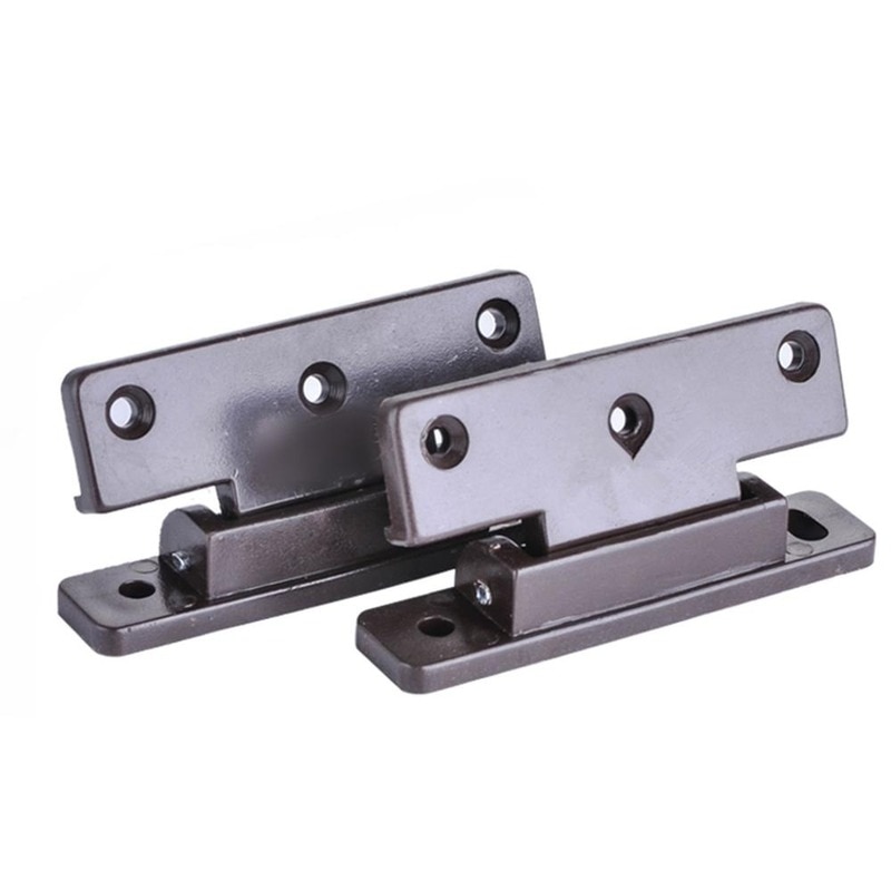 2pcs Plastic spring hinge Wardrobe Cabinet dust small hinge Universal Furniture Wood Door fixed Connector Hardware Accessories
