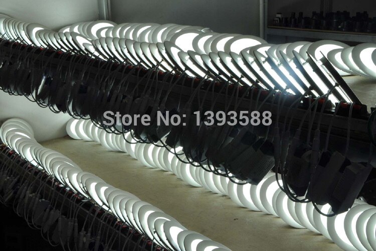 Ultra thin 9W LED ceiling recessed grid downlight / square panel light 150mm, 2pc/lot