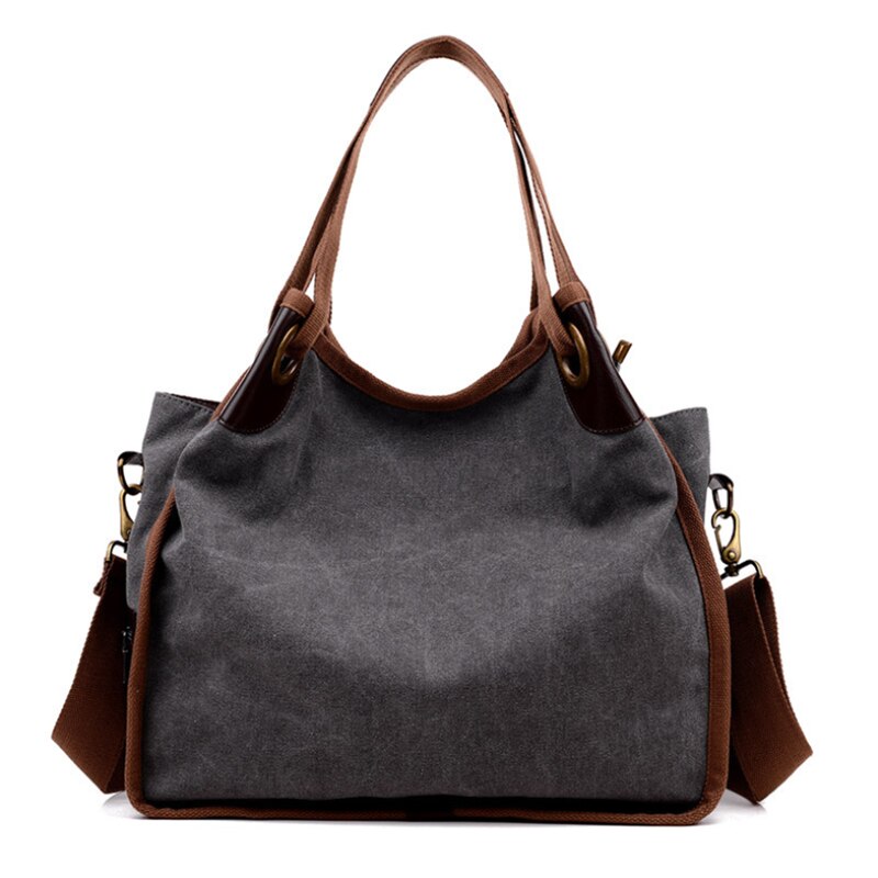 Merke håndveske dame glidelås skulderveske bomull lerret håndveske tilfeldig tote kvinnelig øko crossbody bag dame vintage messenger bags