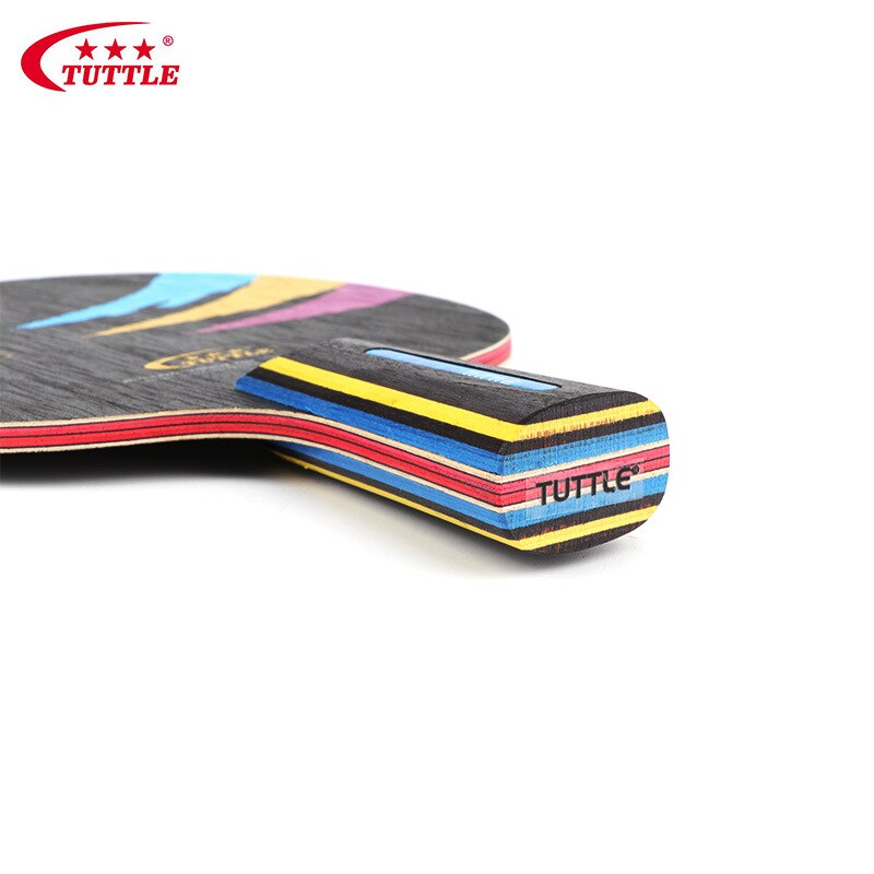 Rainbow 4 3 Layer Carbon Fiber Fast-break Table Tennis Racket -40