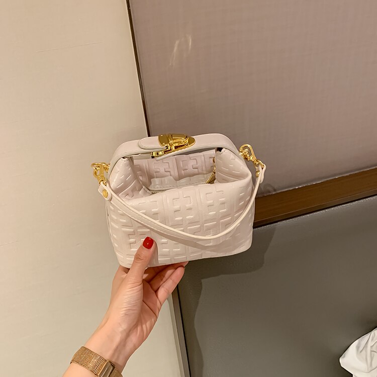 Crocodile modèle sac de selle en cuir femmes concepteur sac à main carré serrure épaule sac de messager