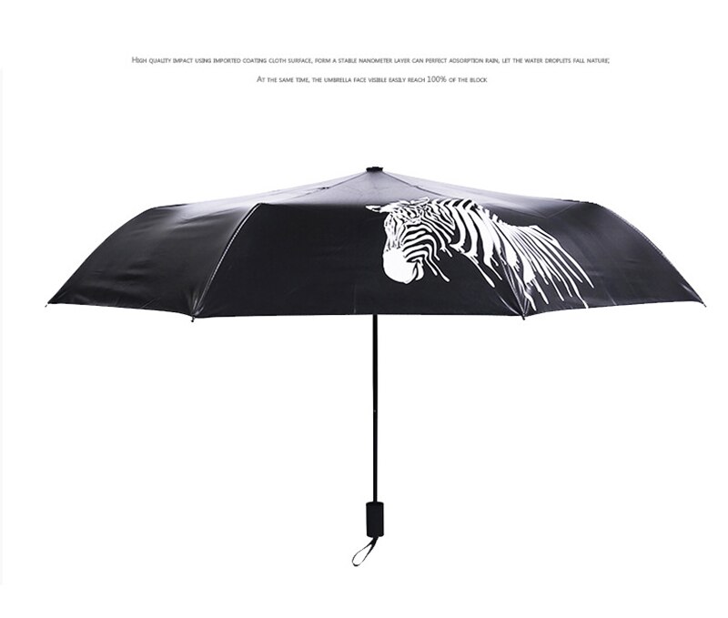 LITAITAI UV-Sonnenschirm Kompakt – 99,9% UV-Schutz, Wind- & Regenfest, Faltbar Auf 28 Cm, Mit Tasche