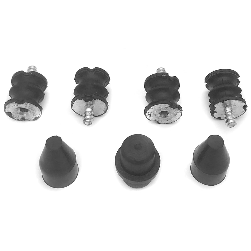 TOP 7Pcs Rubber Front Handle Isolator Buffer Shock Mount s Set Kit Fit for Husqvarna 136 137 141 142 Chainsaw Parts: Default Title
