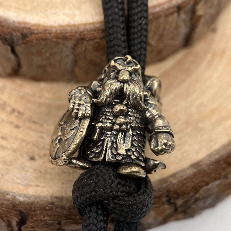 Zwerg Messing Messer Perlen EDC DIY Paracord Gewebte Armbänder Lanyard Anhänger Zubehör Outdoor-Tool Behänge Charms ﻿ ﻿