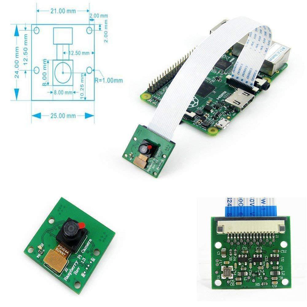 Til raspberry pi kamera 1080p 720p kameramodul til raspberry  pi 4 model zero b kamera webcam 5mp pi 4 til raspberry kabel  w1 x 5