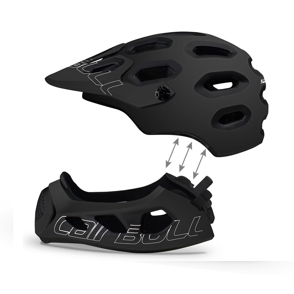 Cairbull helhjelm allcross mountain cross country bike casco lntegral mtb ekstreme sportsværn hjelme cascos bicicleta